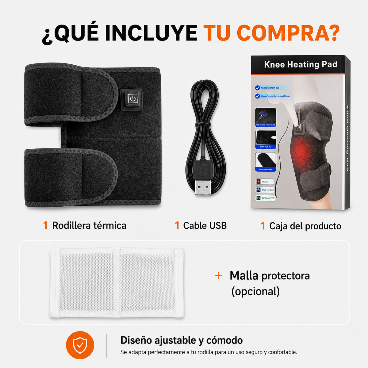 🔥 Rodillera Térmica ComfortHeat™ | Calor Reconfortante para tus Rodillas 🦵⚡ ¡ÚLTIMAS UNIDADES!