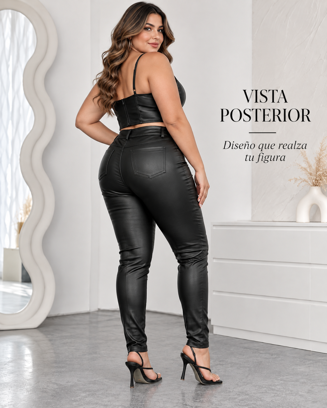💫Pantalón VENUS Efecto Cuero™💥